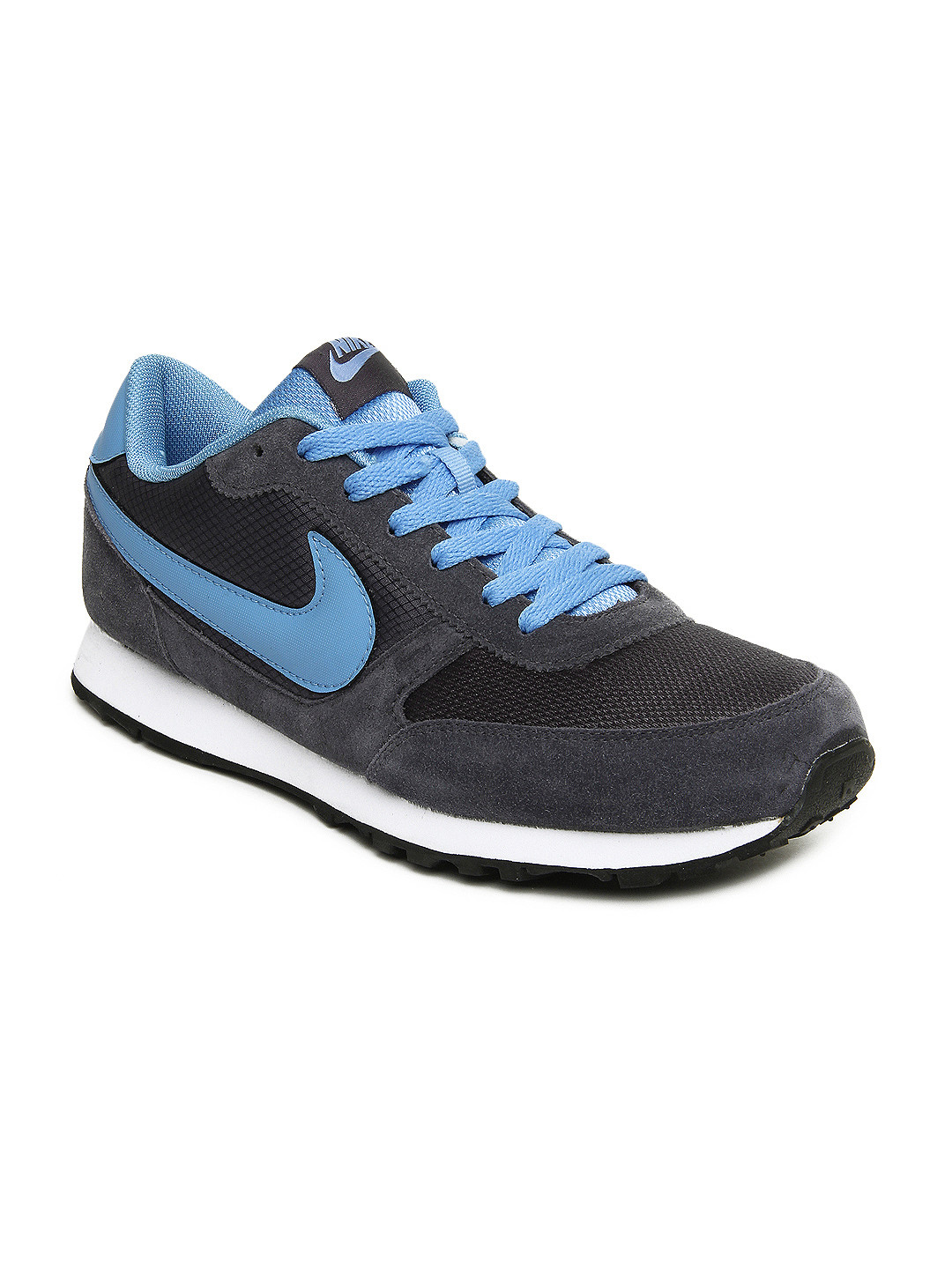 mens nike black and grey shoes