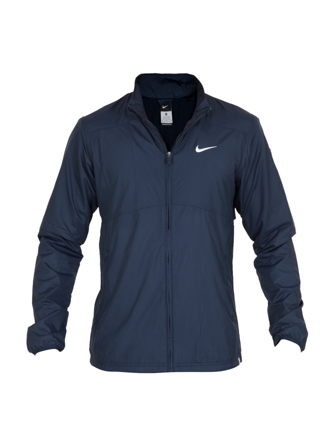 nike navy blue fleece jacket