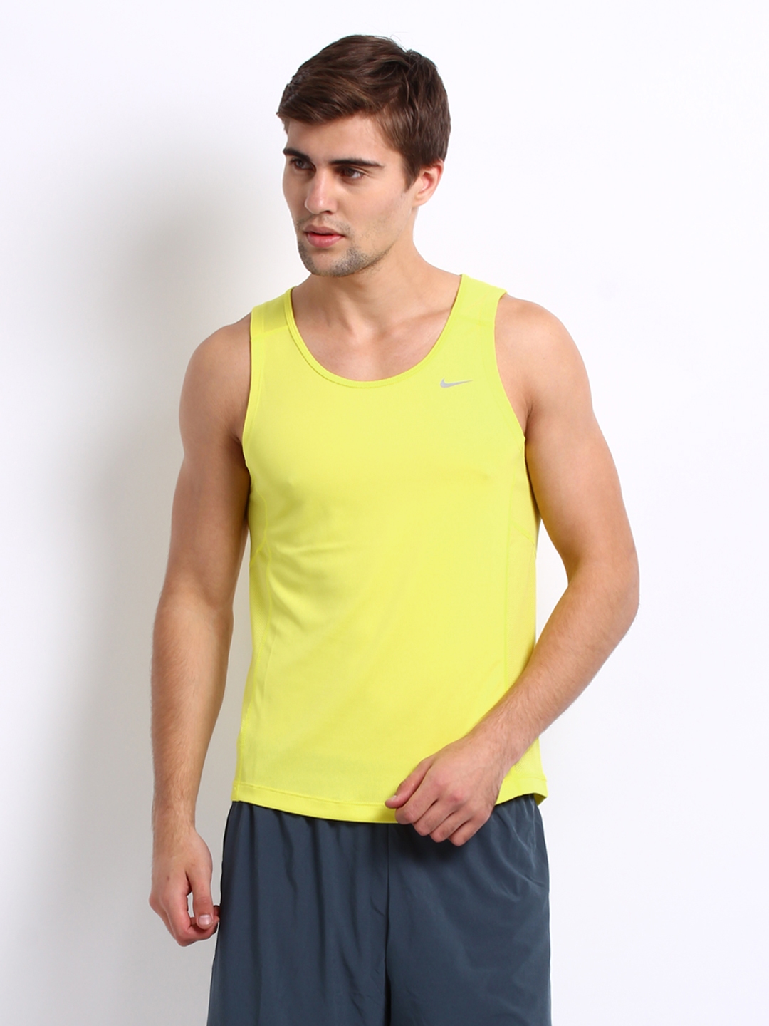 nike miler yellow