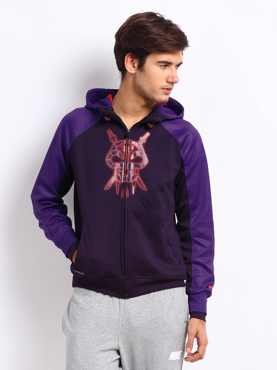Buy Nike Men Purple Kobe Mamba Hero Sweatshirt - Sweatshirts for Men 196429 | Myntra