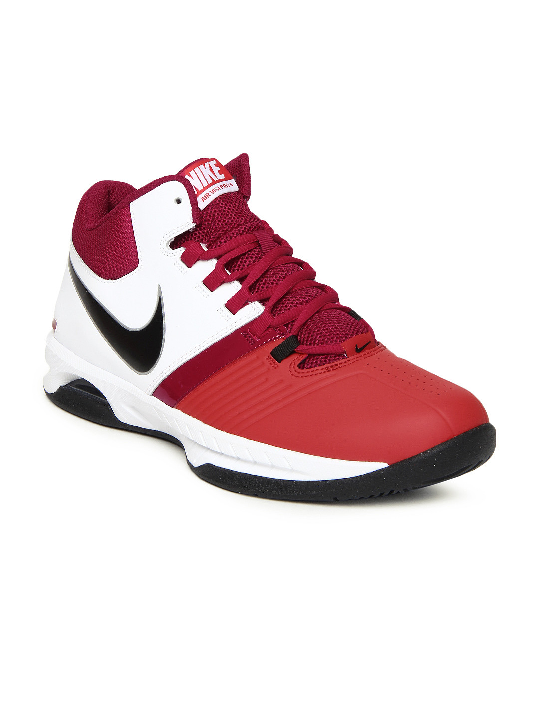 Buy Nike Red Air Visi Pro V Basketball Sports Shoes Casual Shoes for Men 379462 Myntra
