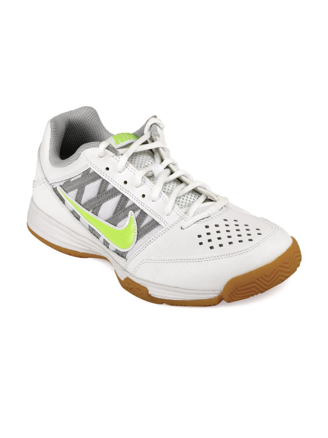 Buy Nike Men White Court Shuttle V Sports Shoes Sports Shoes for Men 111677 Myntra