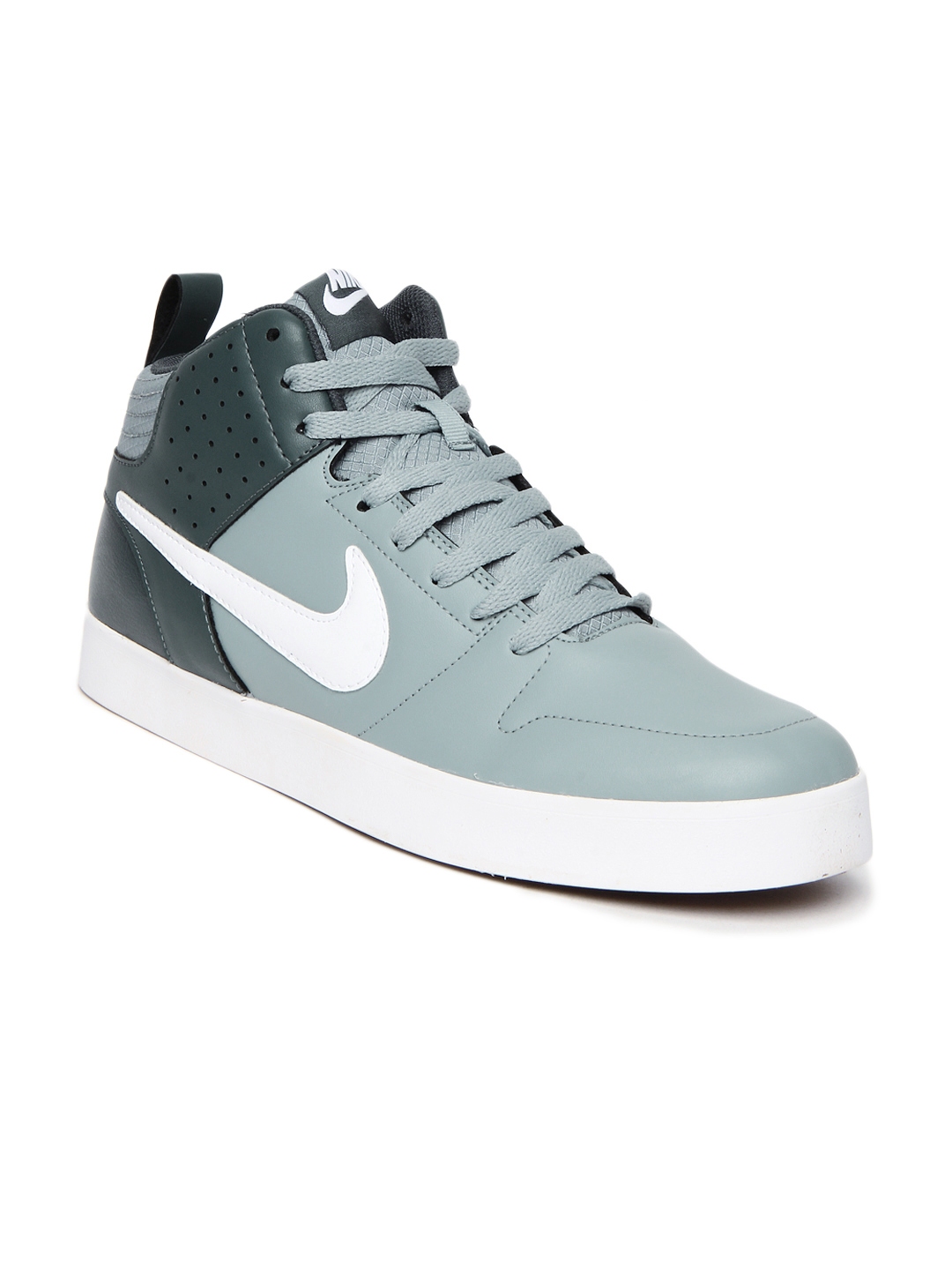 Buy Nike Grey Liteforce III Mid Sl In NSW Casual Shoes - Casual Shoes for Men 379472 | Myntra