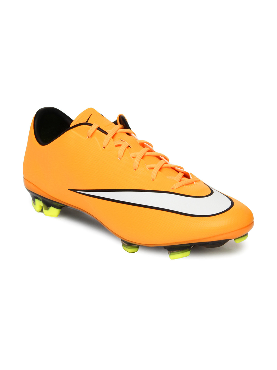 orange nike soccer shoes