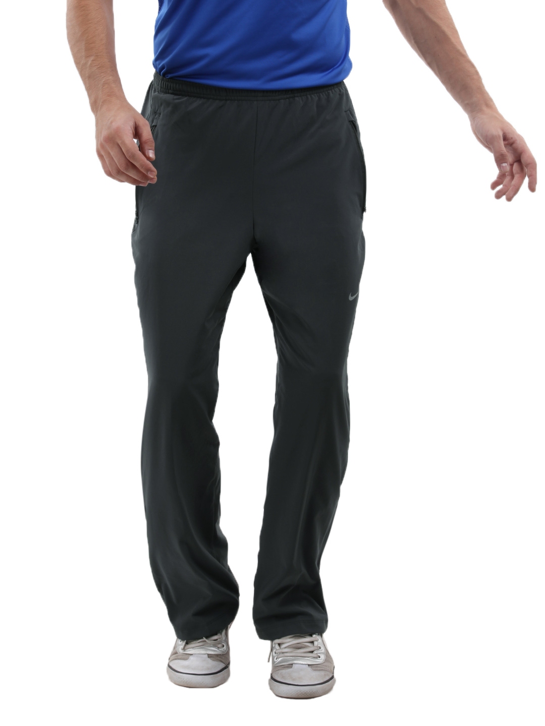 charcoal track pants