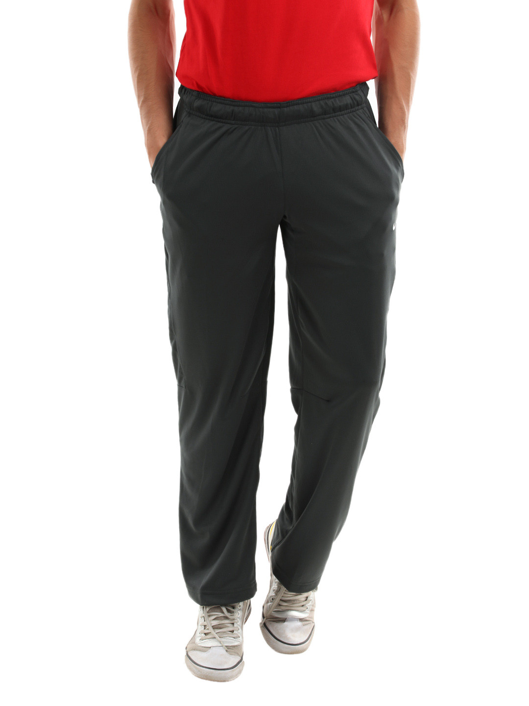 mens nike track pants grey