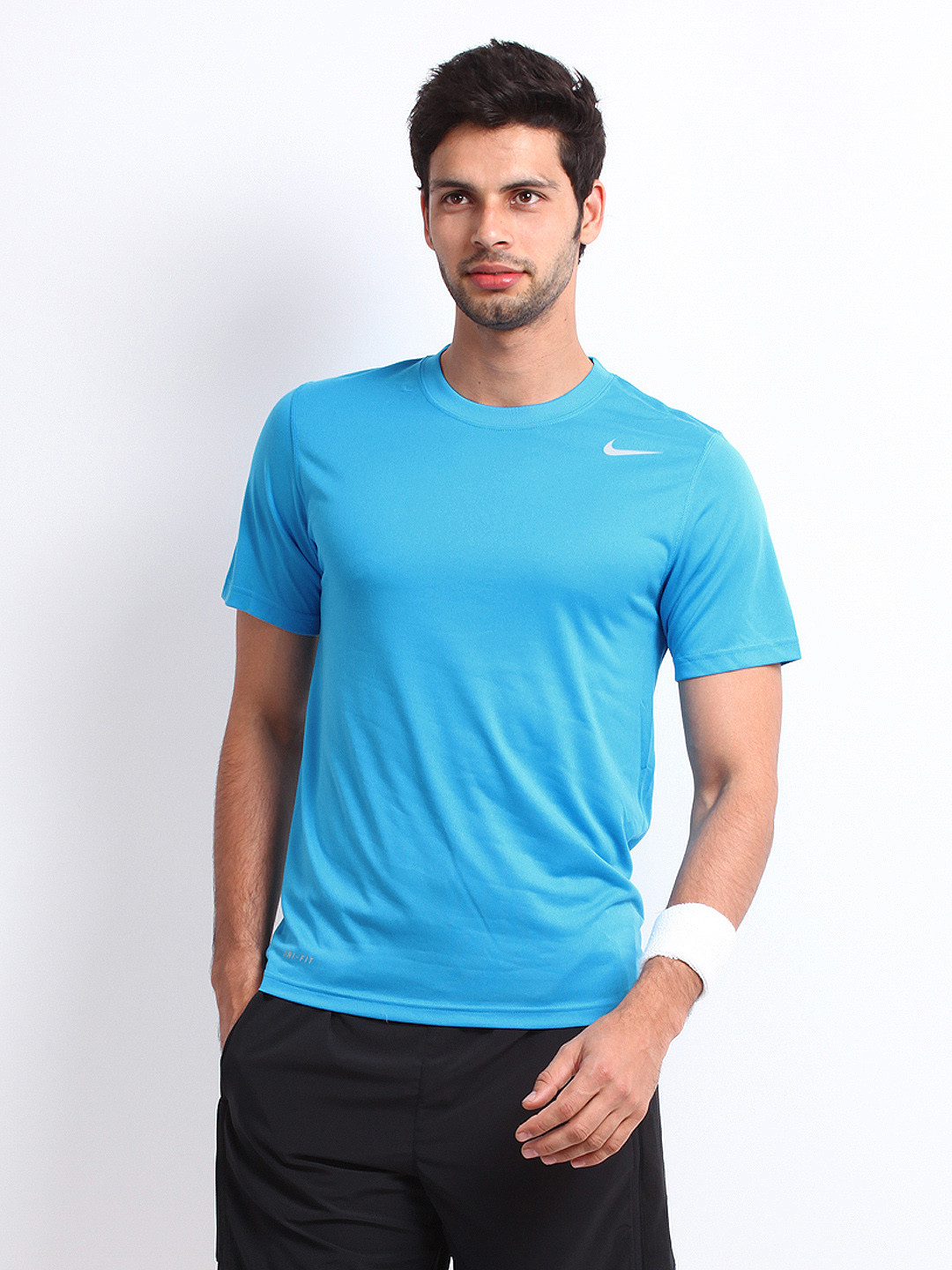 mens nike t shirt blue