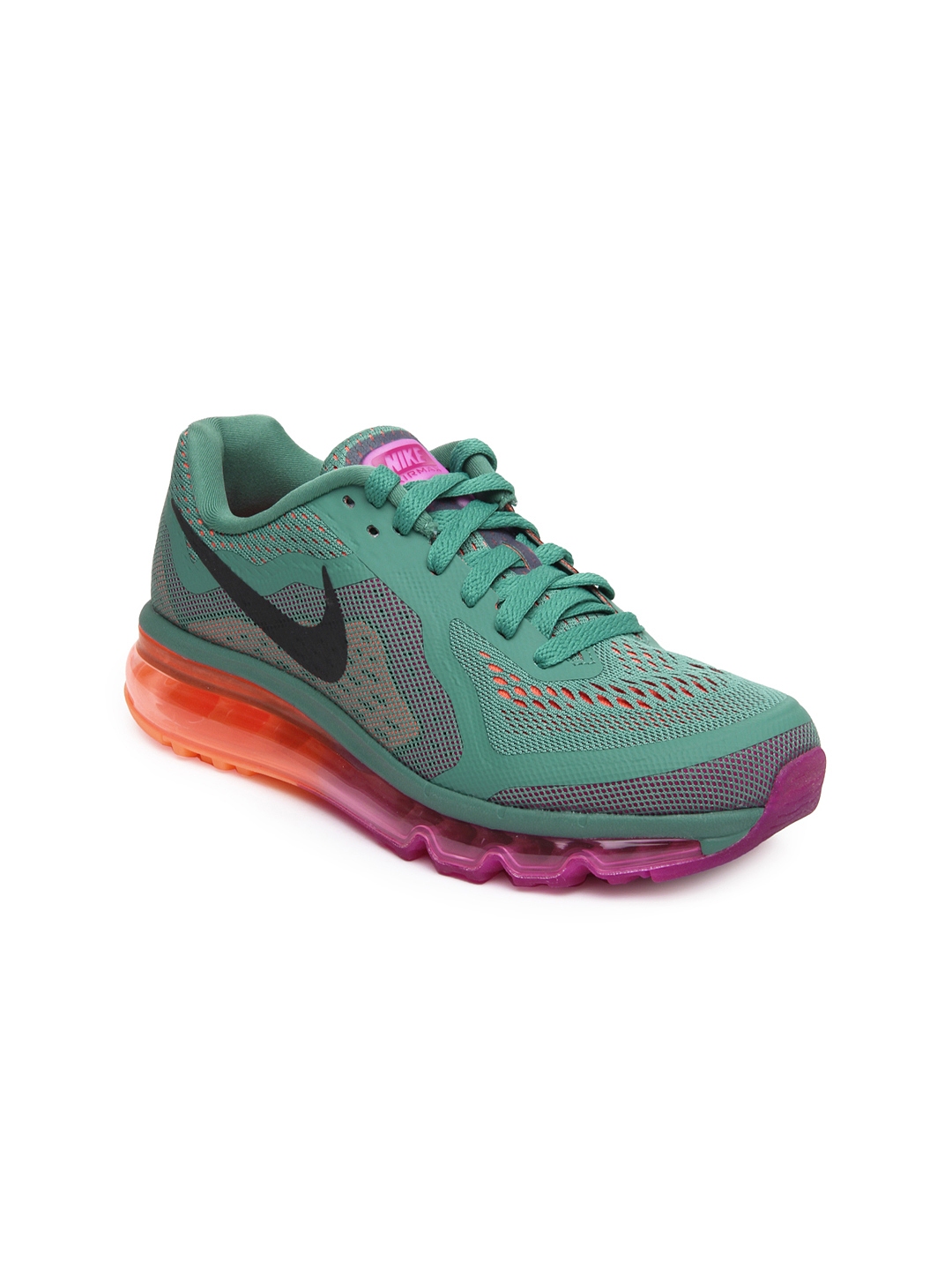 Buy Nike Women Green Air Max 2014 Sports Shoes - Sports Shoes for Women ...