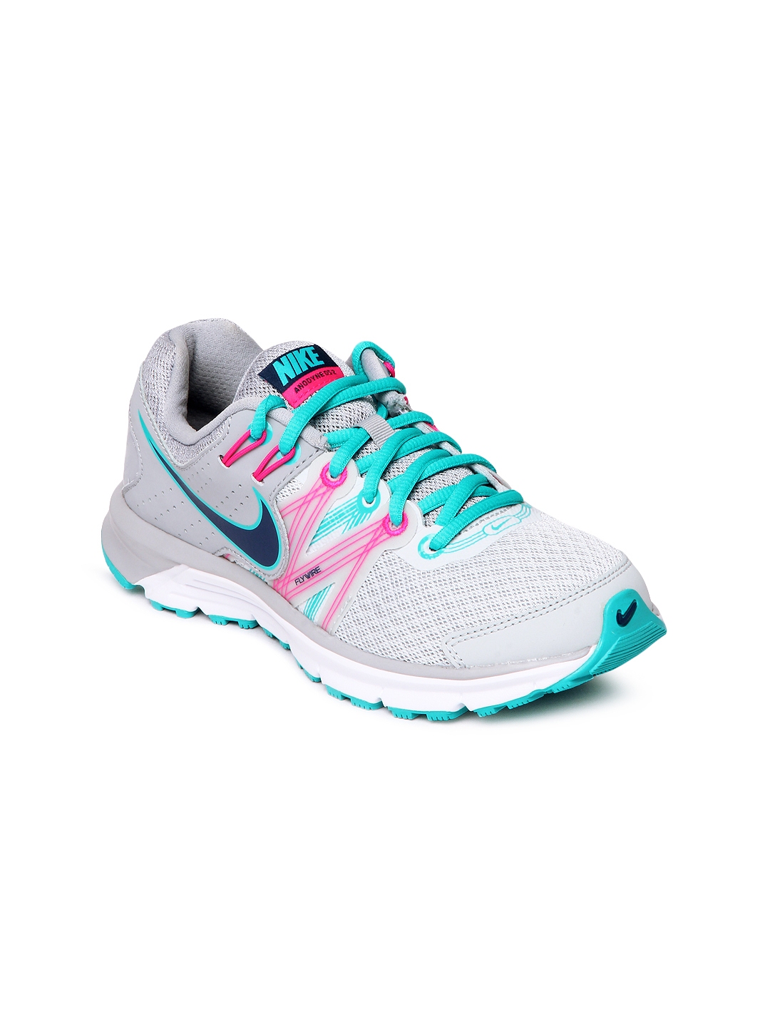 nike sports shoes grey colour