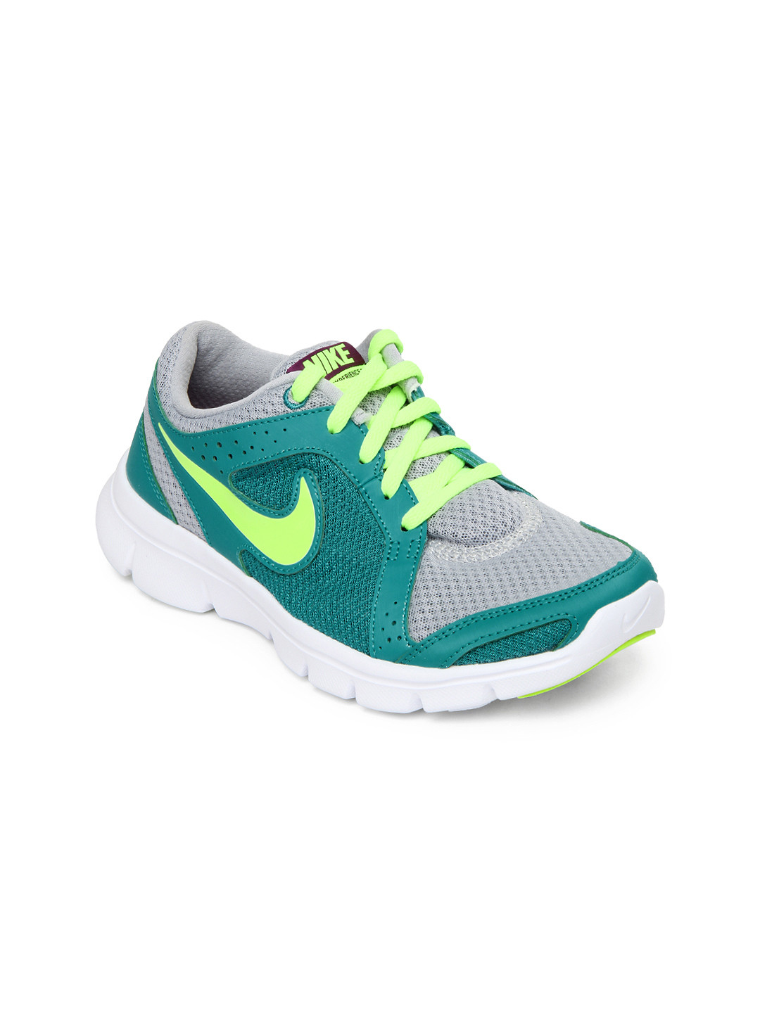 dark green nike running shoes