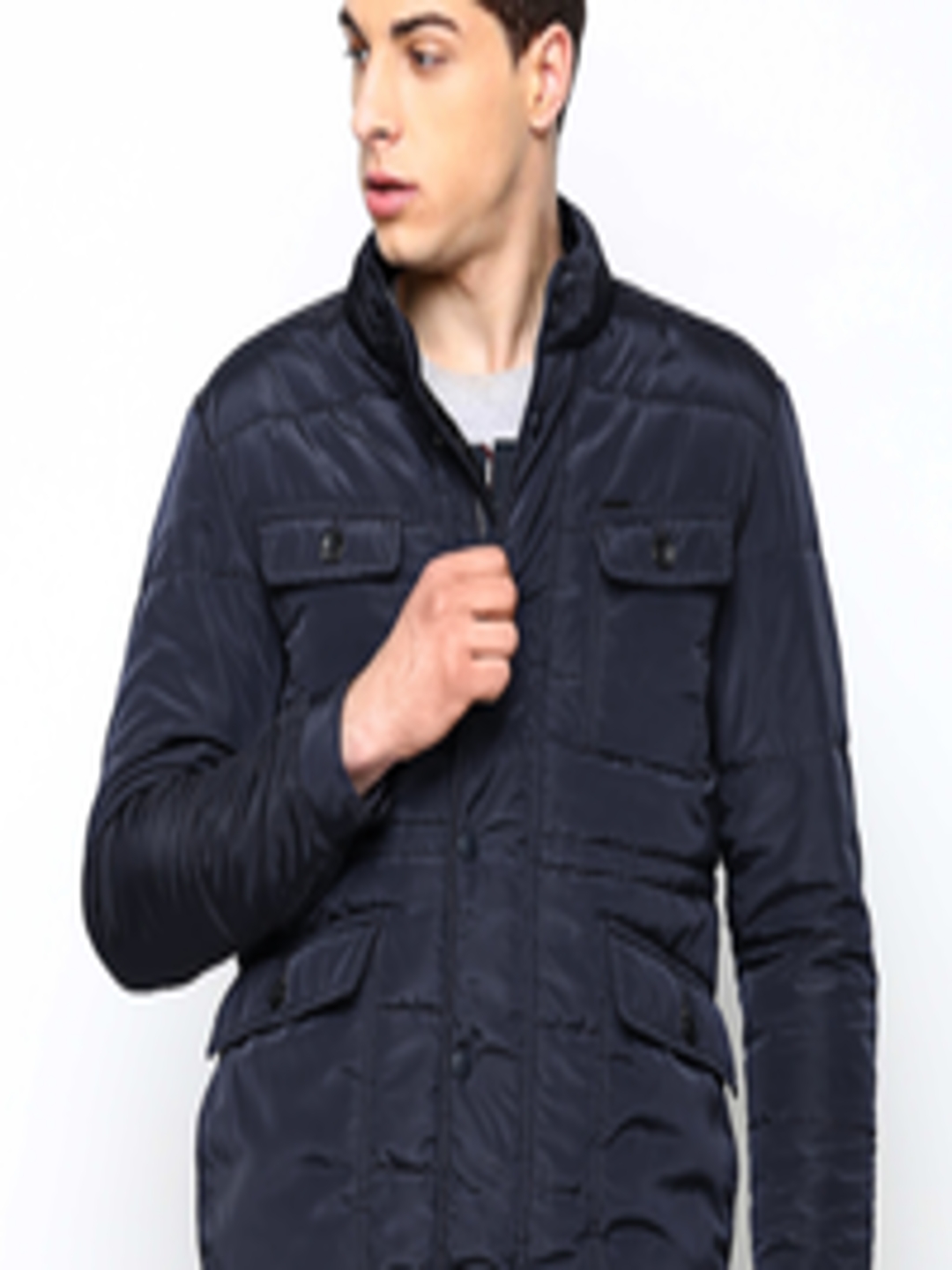 Buy Numero Uno Men Navy Jacket - Jackets for Men 575089 | Myntra