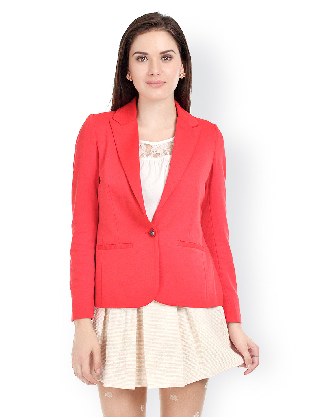 Buy Oner Women Red Blazer Blazers for Women 566936 Myntra