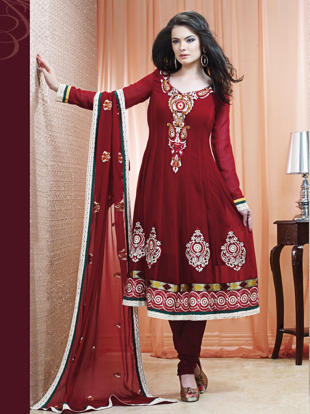 Salwar suit online myntra Clearance