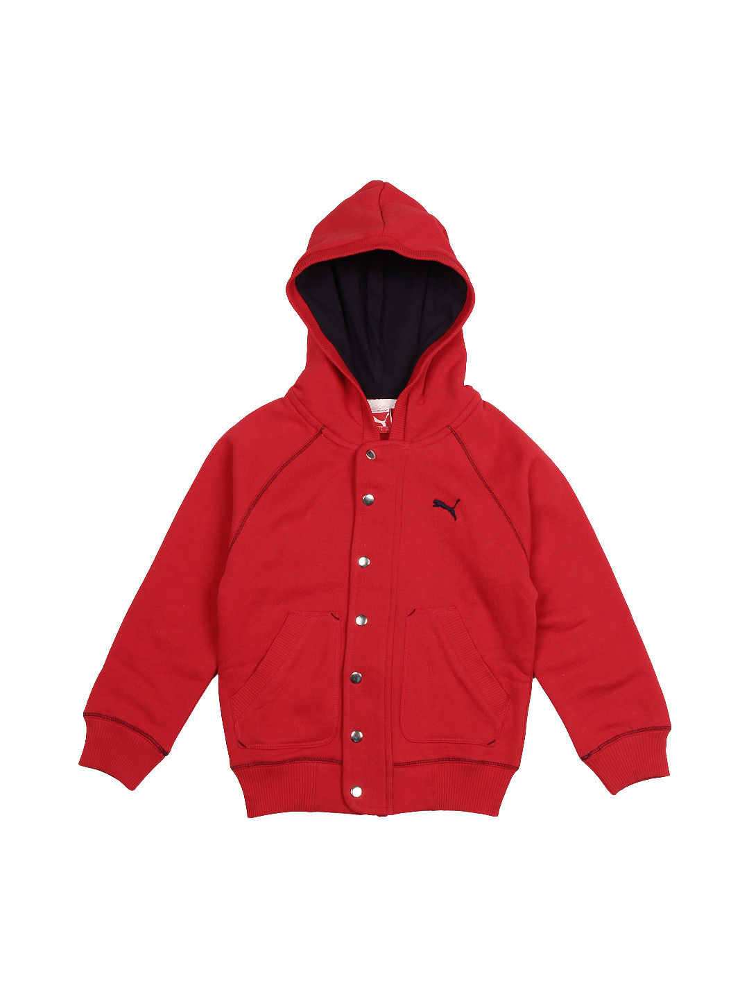 Buy Puma Boys Red Motor Sweat Hooded Jacket - Jackets for Boys 207859 ...