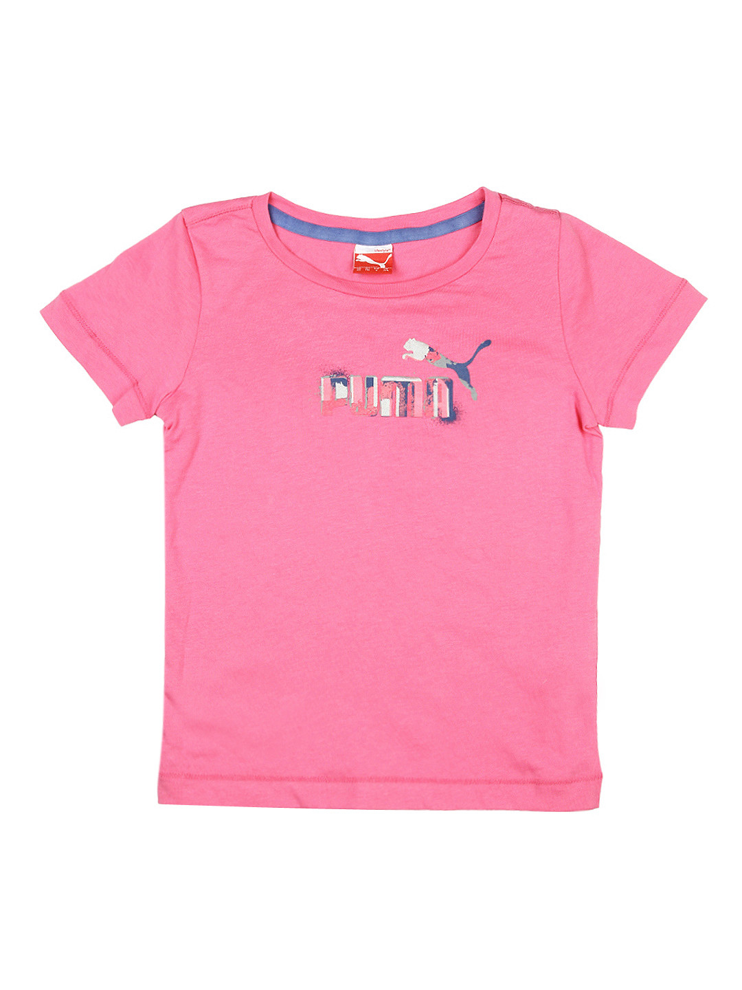 neon pink puma shirt