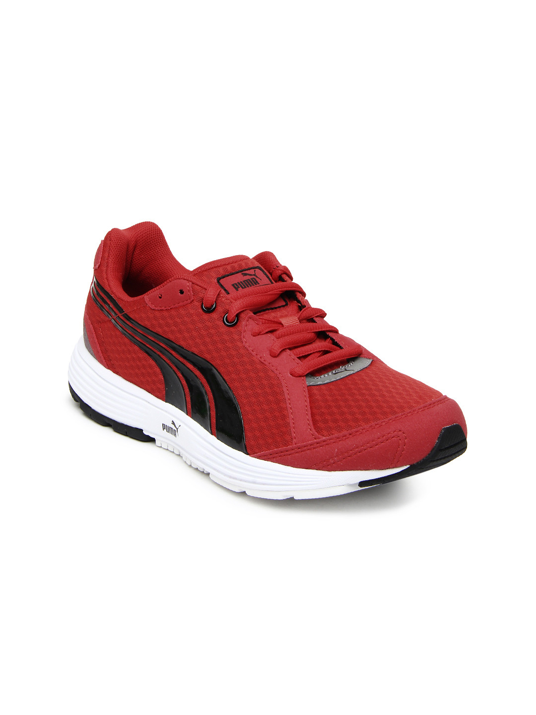 Buy Puma Kids Red Descendant Jr Sports Shoes - Sports ...