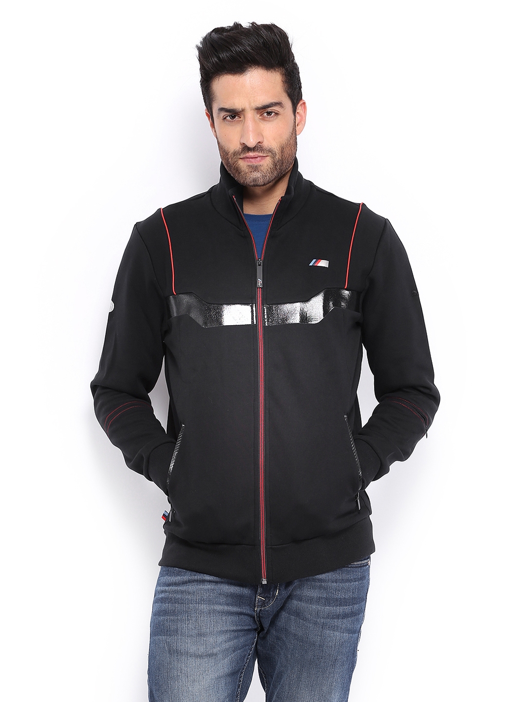 Buy Puma Men Black Bmw M Jacket Jackets For Men 372303