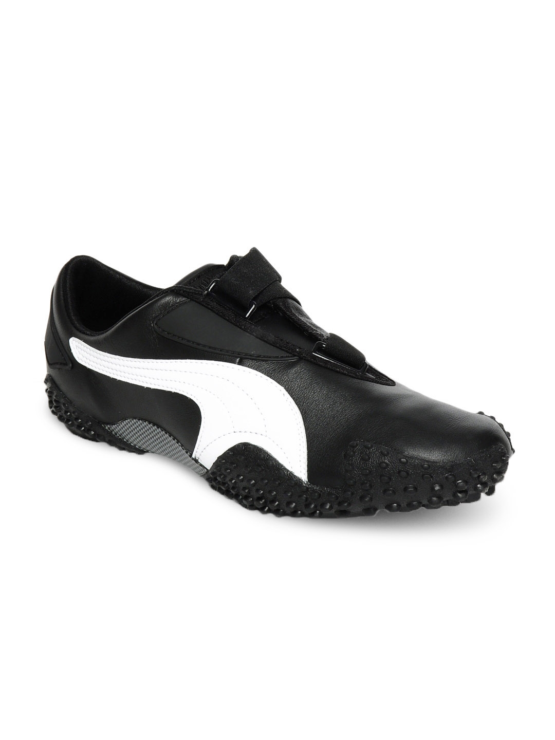 puma mostro black leather