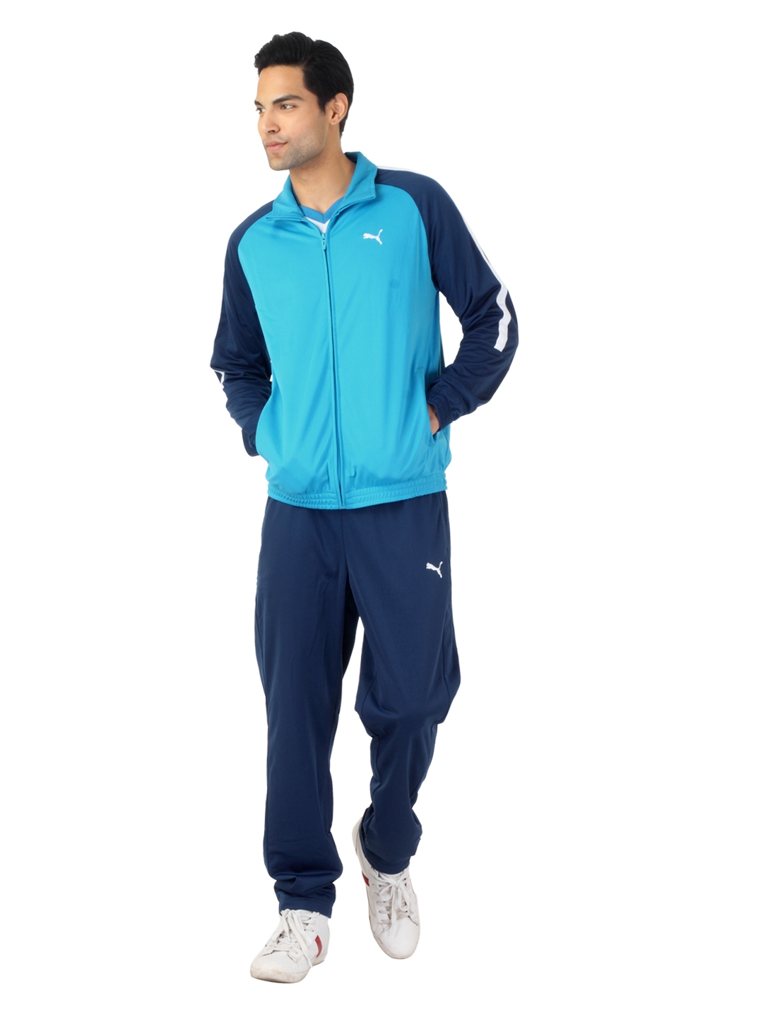 Buy Puma Men Poly Suit 1 Blue Tracksuit - Tracksuits for Men 81404 | Myntra