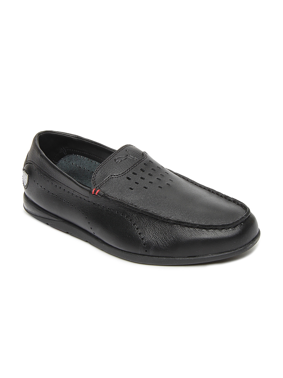 Buy Puma Men Black Guida Moc Ferrari Loafers Casual