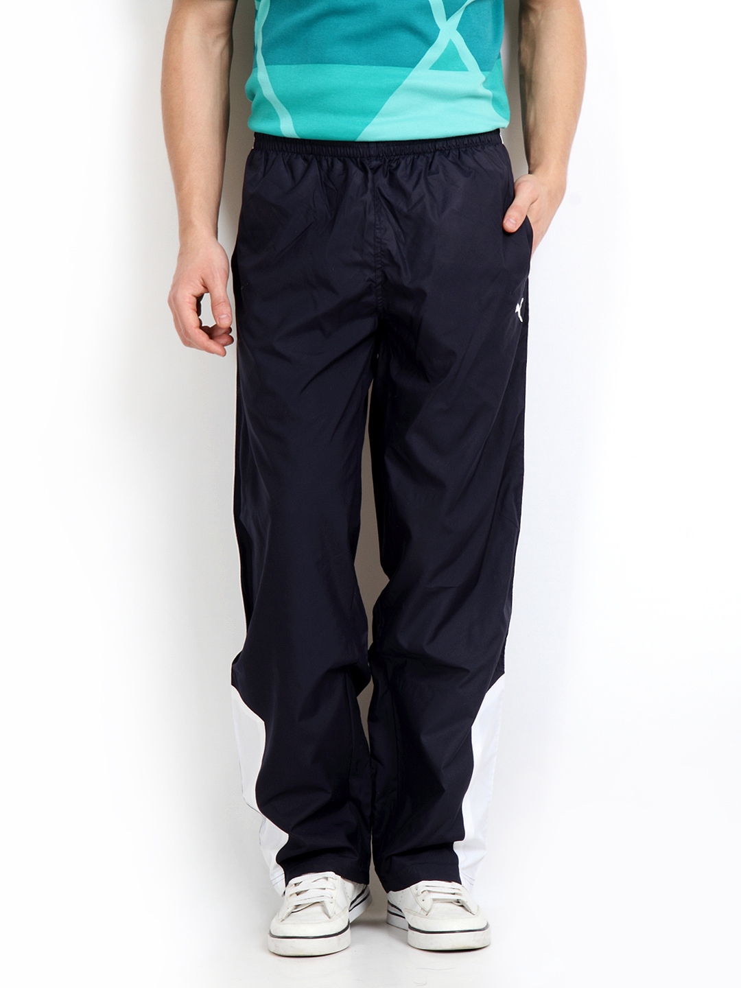 Buy Puma Men Navy Track Pants - Track Pants for Men 182935 | Myntra