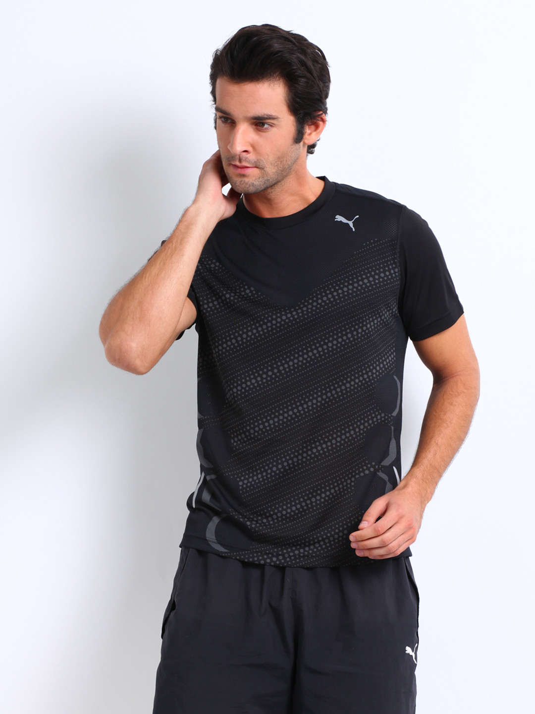 Puma x Michael Lau Mens Black Printed T-Shirt main image 1