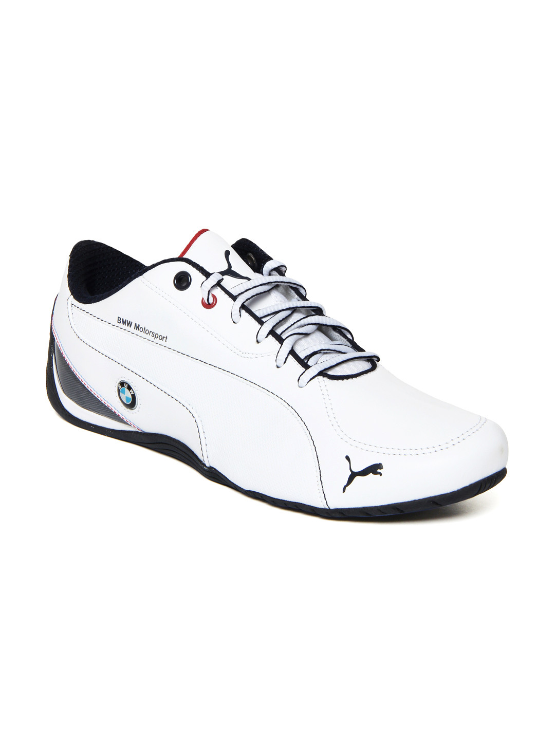 Buy Puma Men White Drift Cat 5 Bmw Nm Sports Shoes