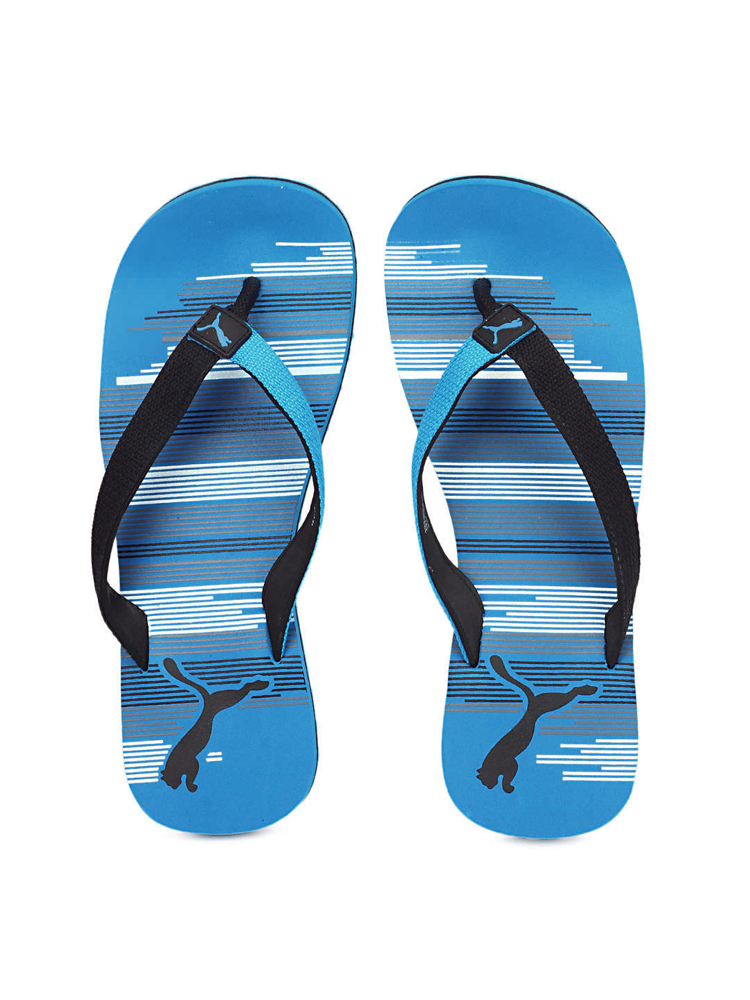 Buy Puma Unisex Beach Blue & Black Flip Flops - Flip Flops for Unisex