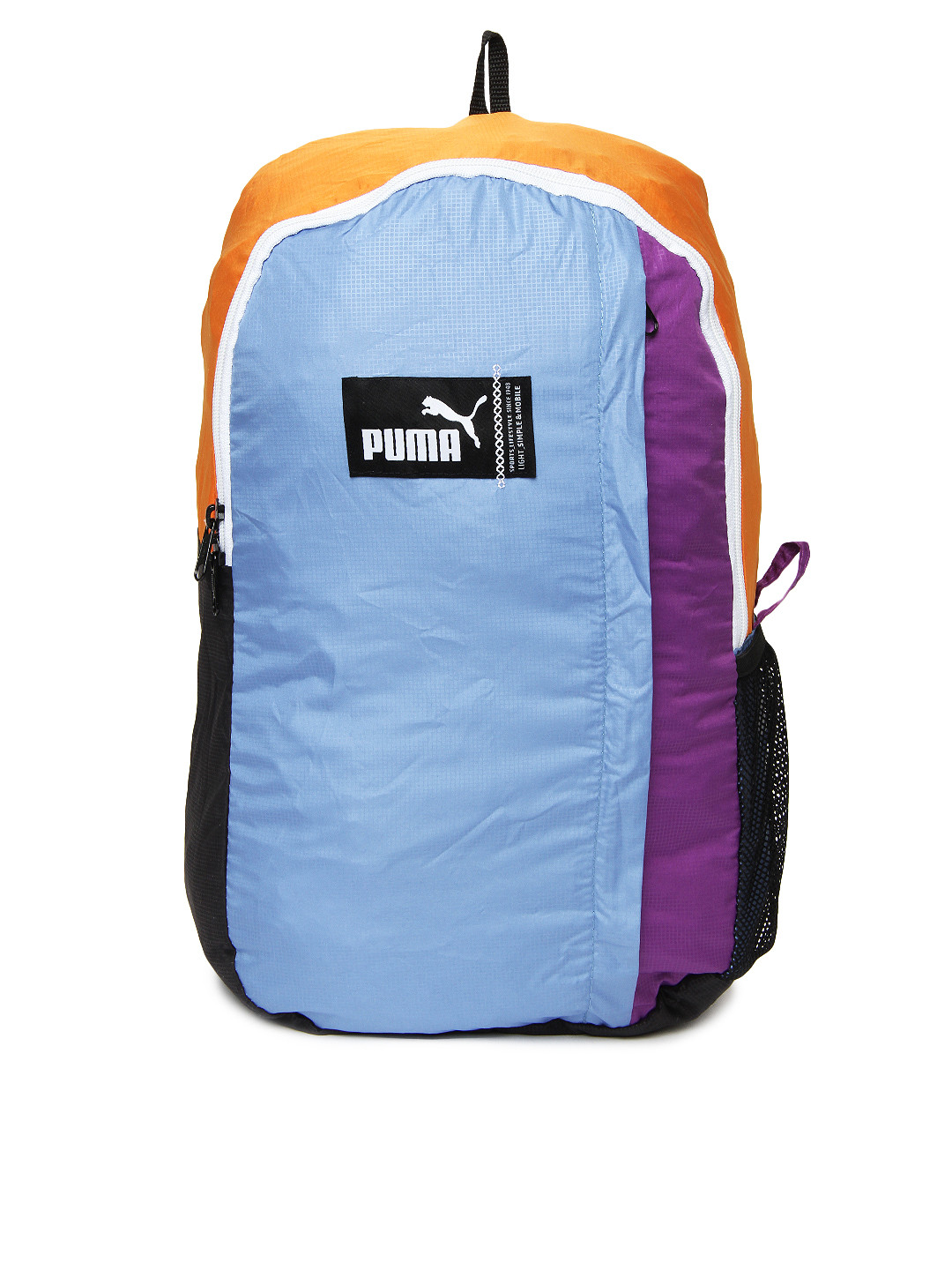 Buy Puma Unisex Blue & Orange Pack Away Backpack Backpacks for Unisex