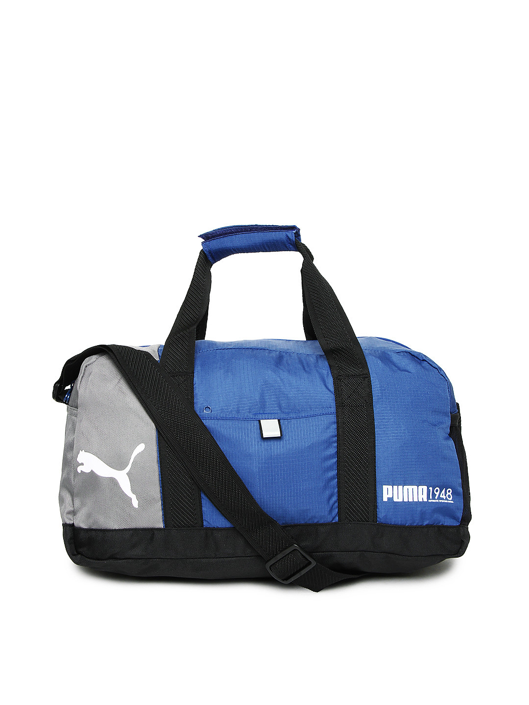 Buy Puma Unisex Blue Fundamentals Sports Duffle Bag Duffel Bag for
