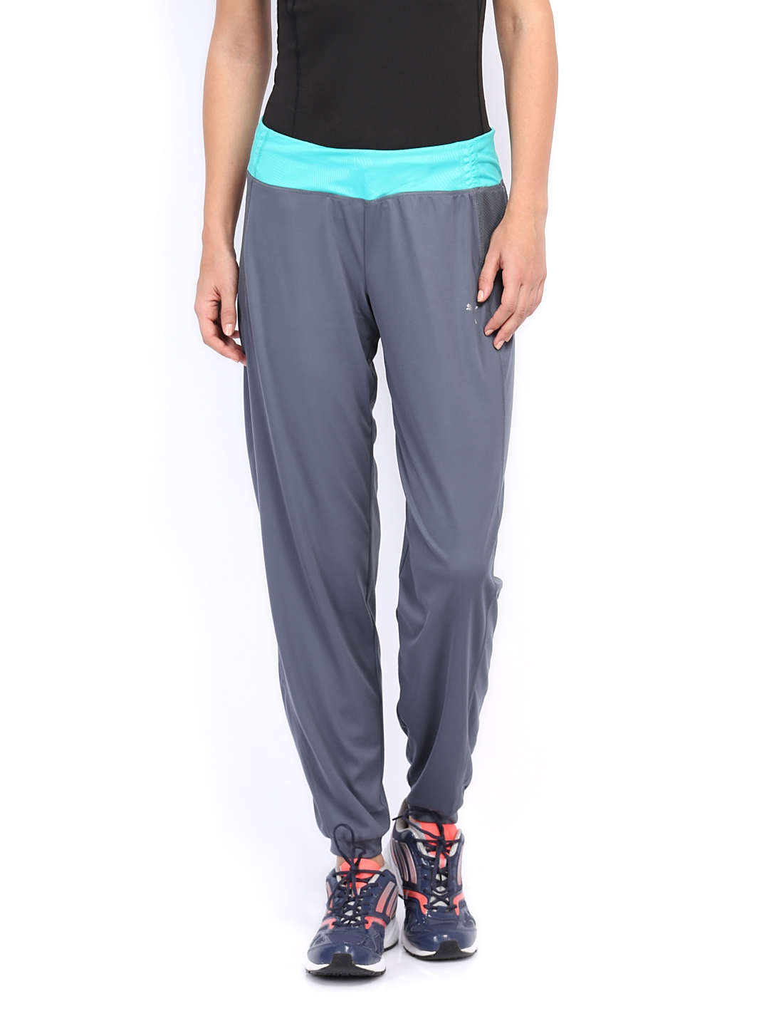 puma track pants grey