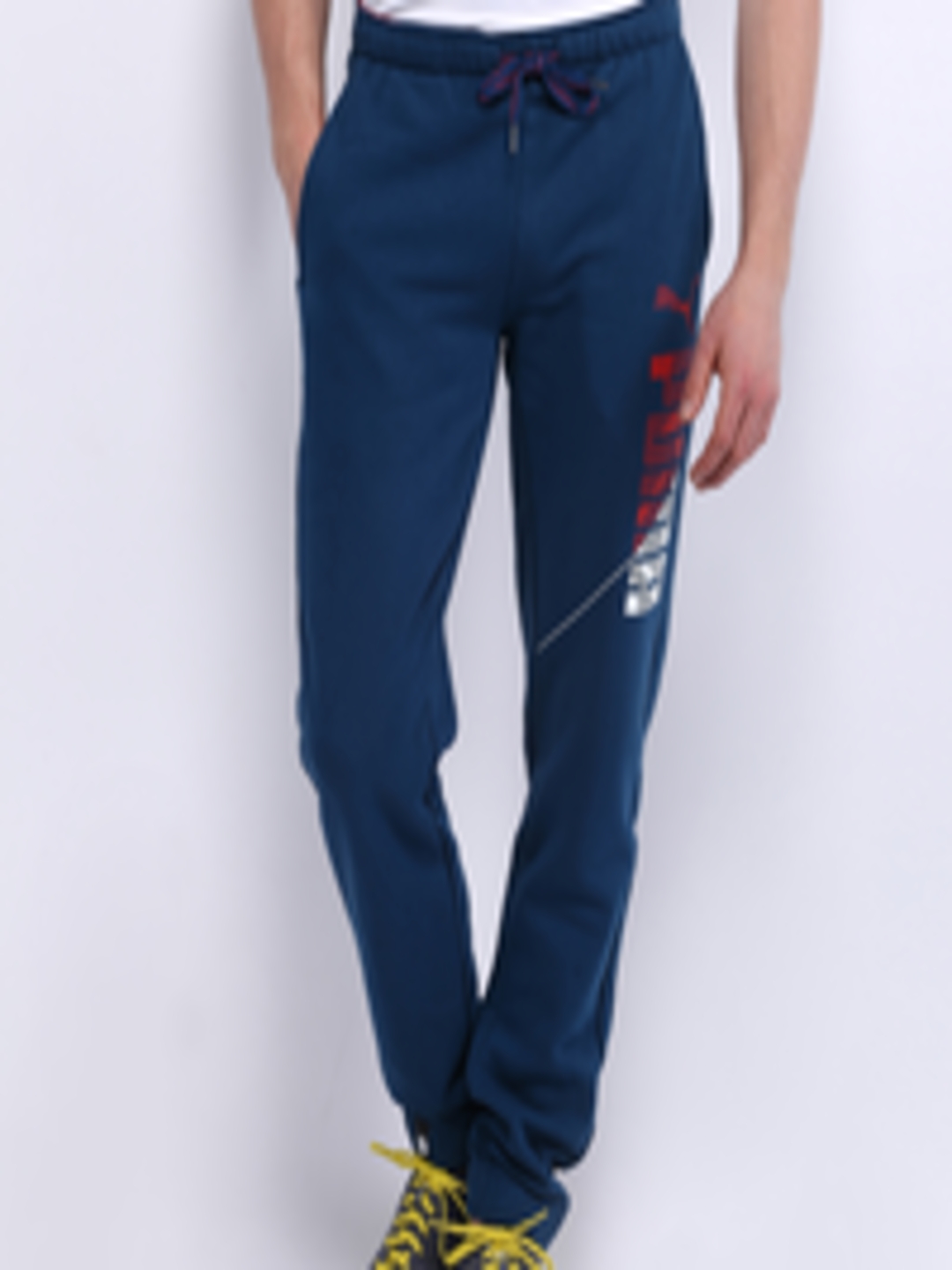 Buy Puma Men Blue Track Pants - Track Pants for Men 299403 | Myntra