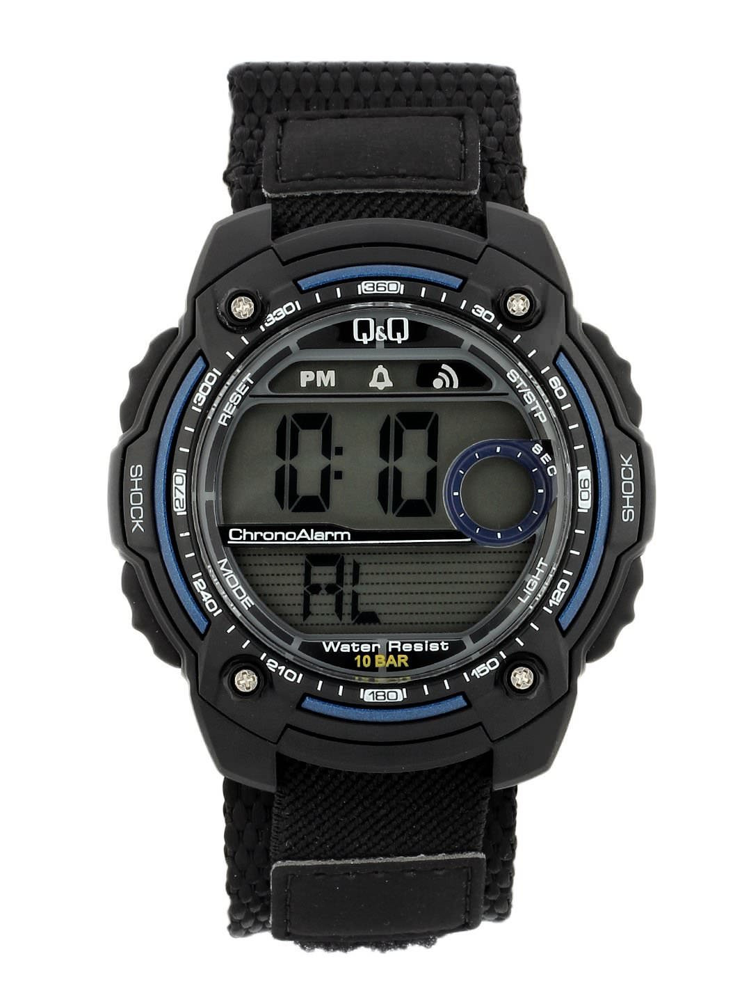 Buy Q&Q Men Black Digital Watch Watches for Men 53600 Myntra