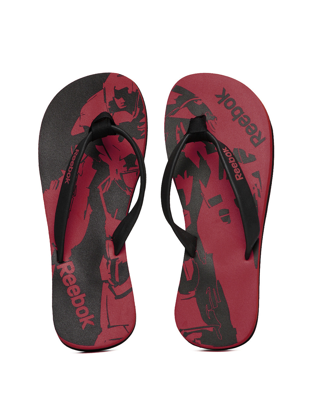 reebok flip flops mens