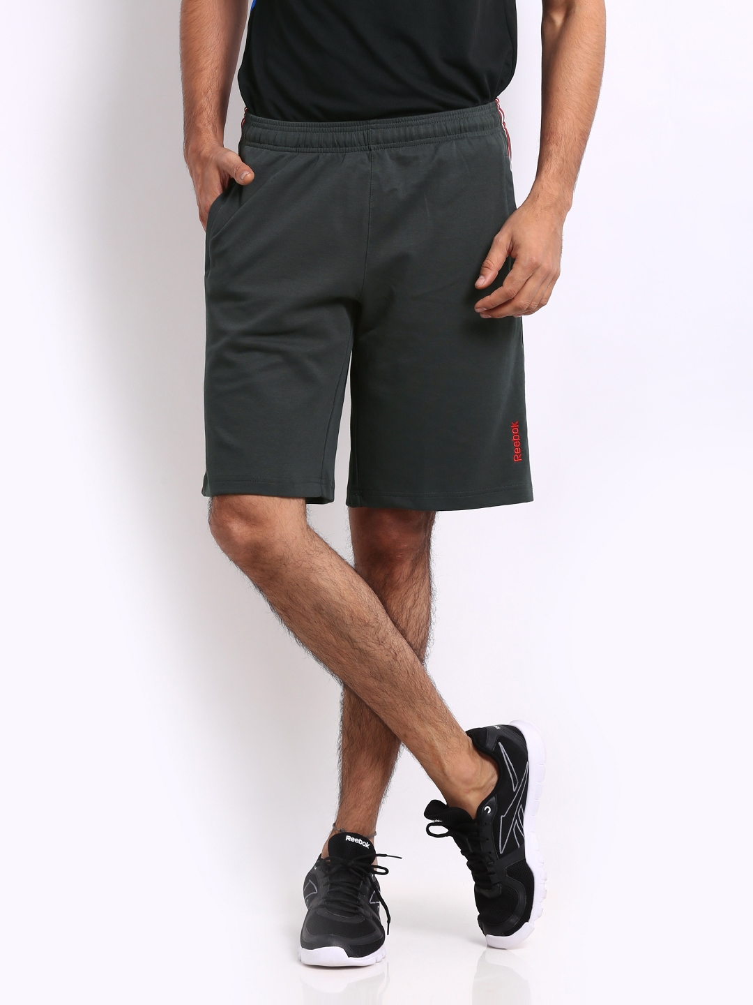 Buy Reebok Men Grey Shorts Shorts for Men 235895 Myntra