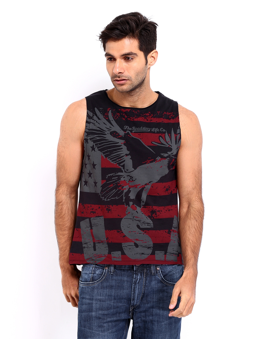 roadster tshirts myntra