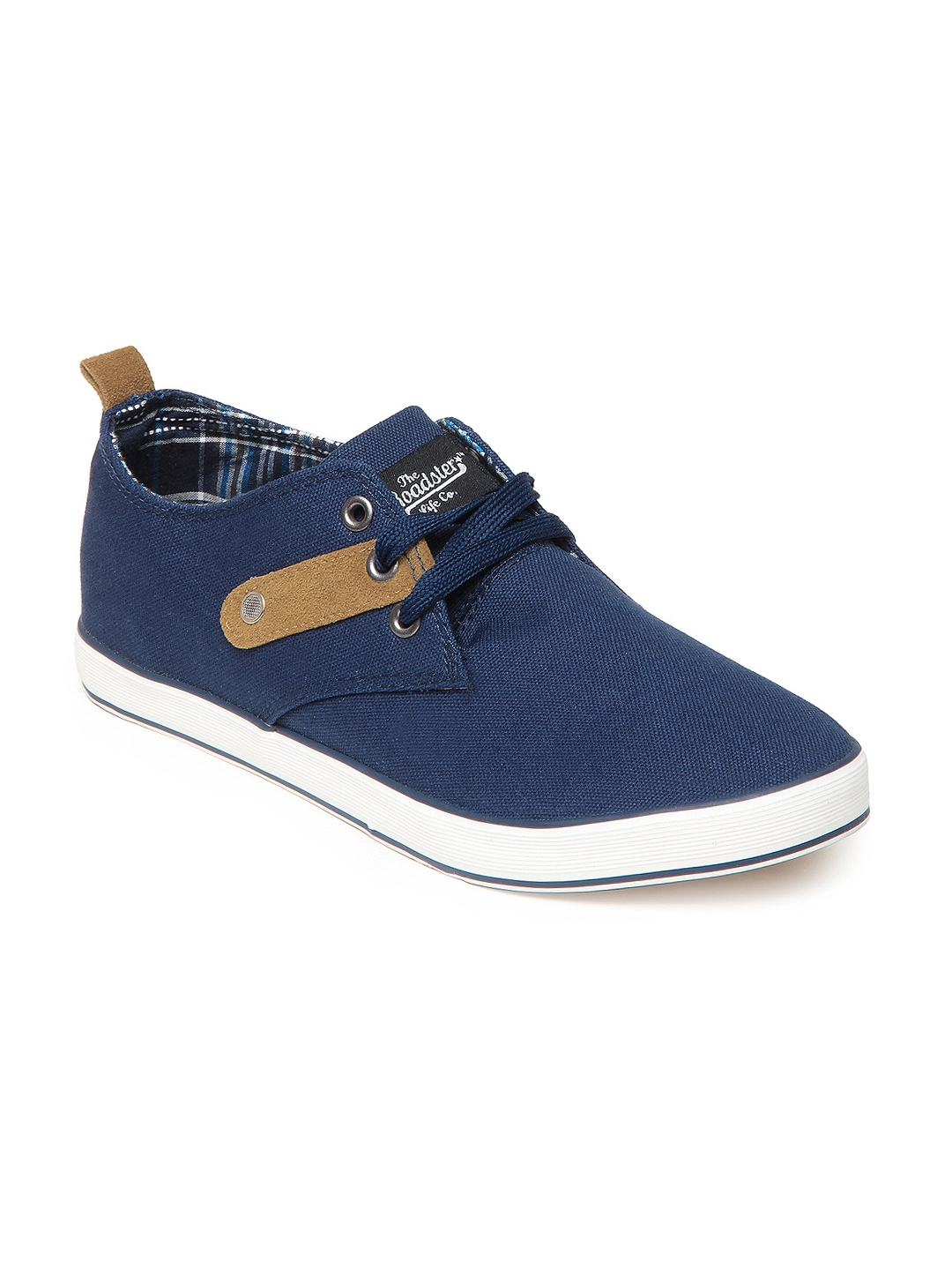 Buy Roadster Men Blue Canvas Shoes - Casual Shoes for Men 168626 | Myntra