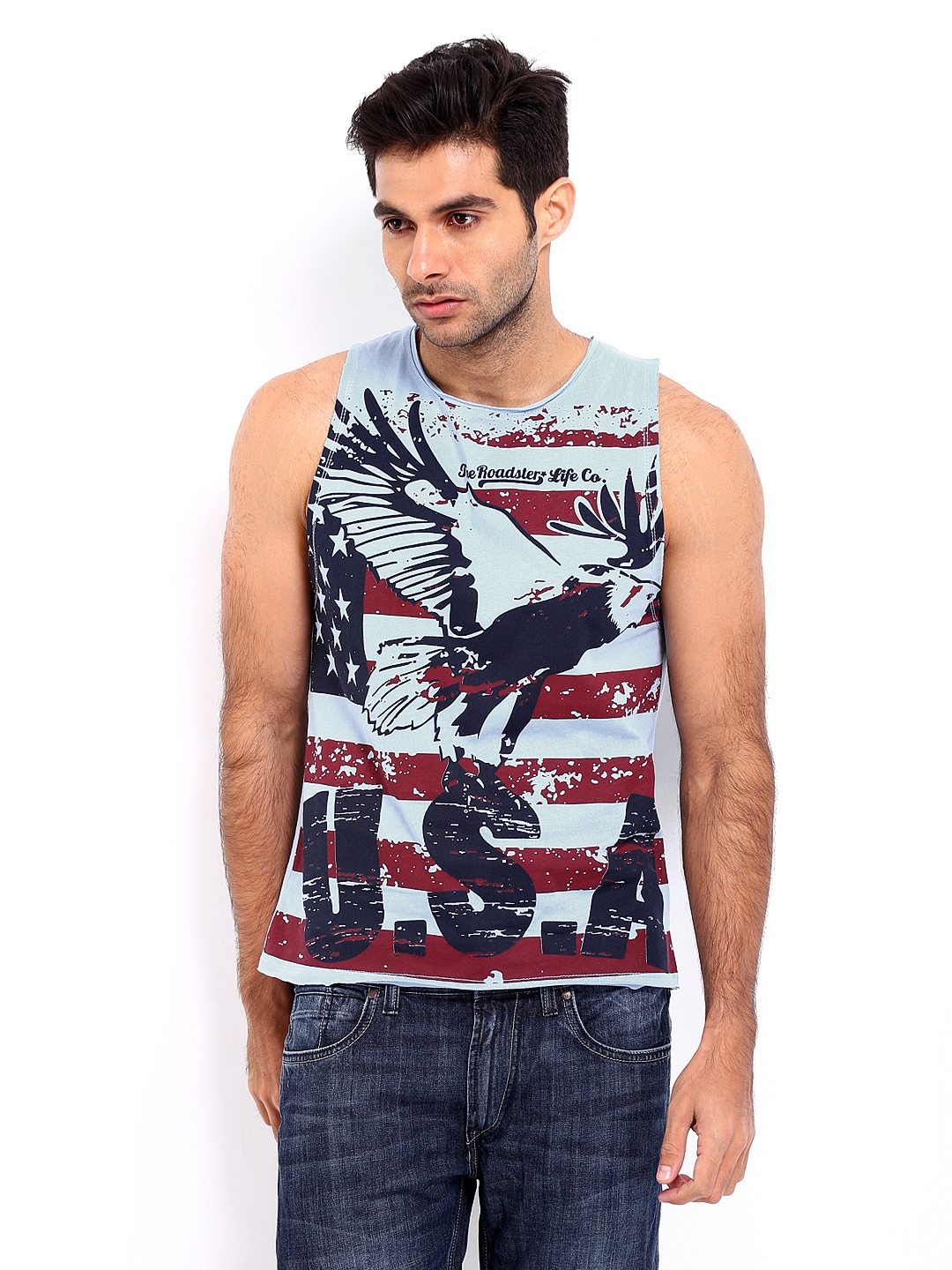 roadster tshirts myntra