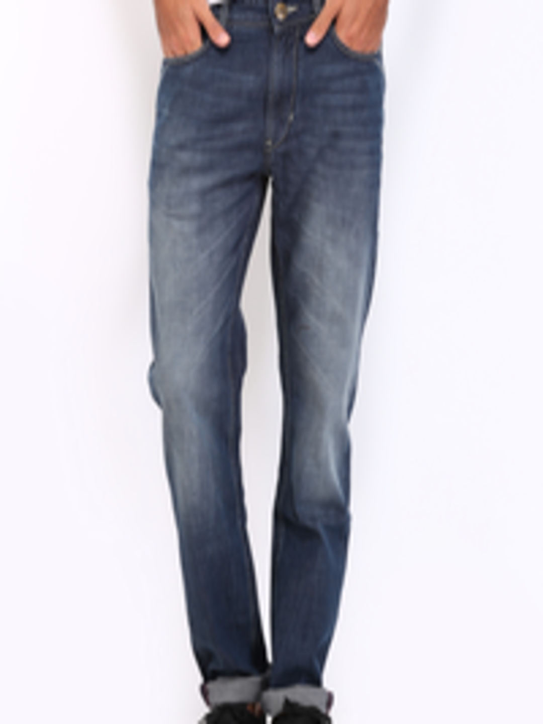 Buy Roadster Men Blue Slim Fit Jeans - Jeans for Men 278641 | Myntra