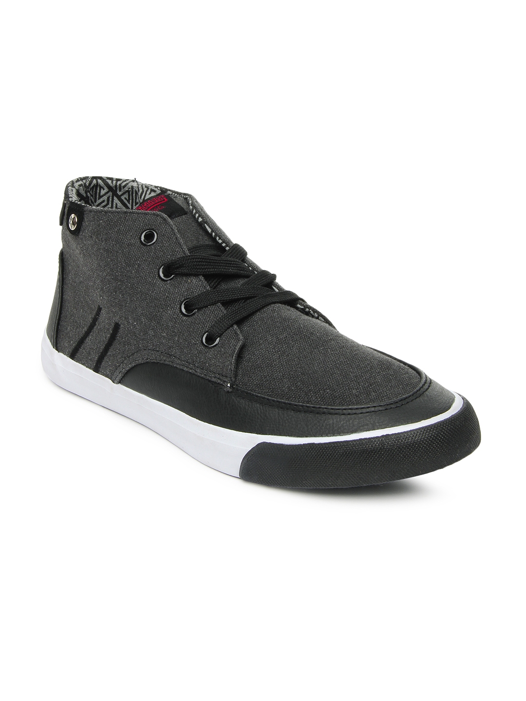 Buy Roadster Men Charcoal Grey Casual Shoes Casual Shoes For Men 426199 Myntra 1838