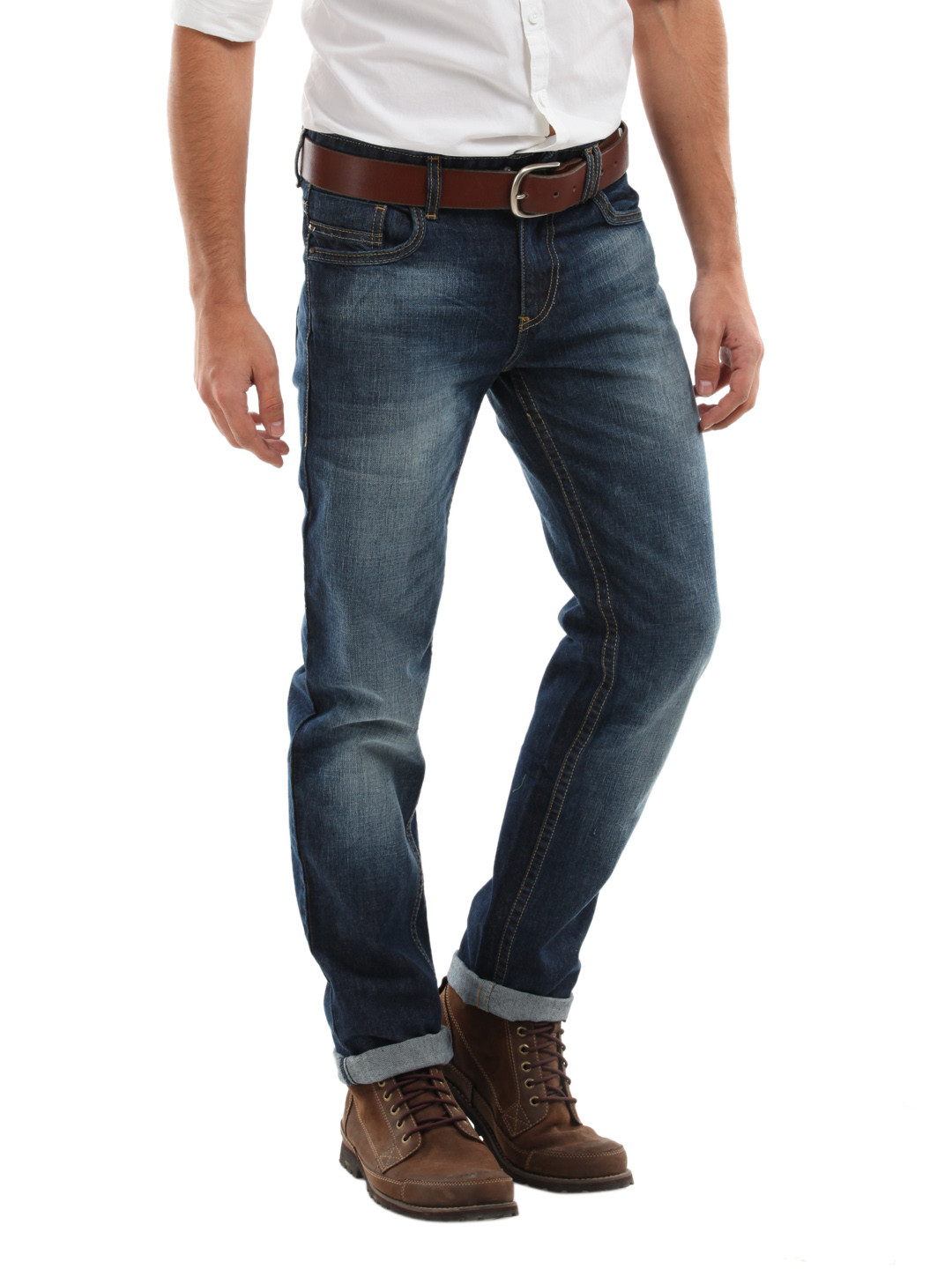Buy Roadster Men Indigo Blue Slim Fit Jeans Jeans for Men 85269 Myntra
