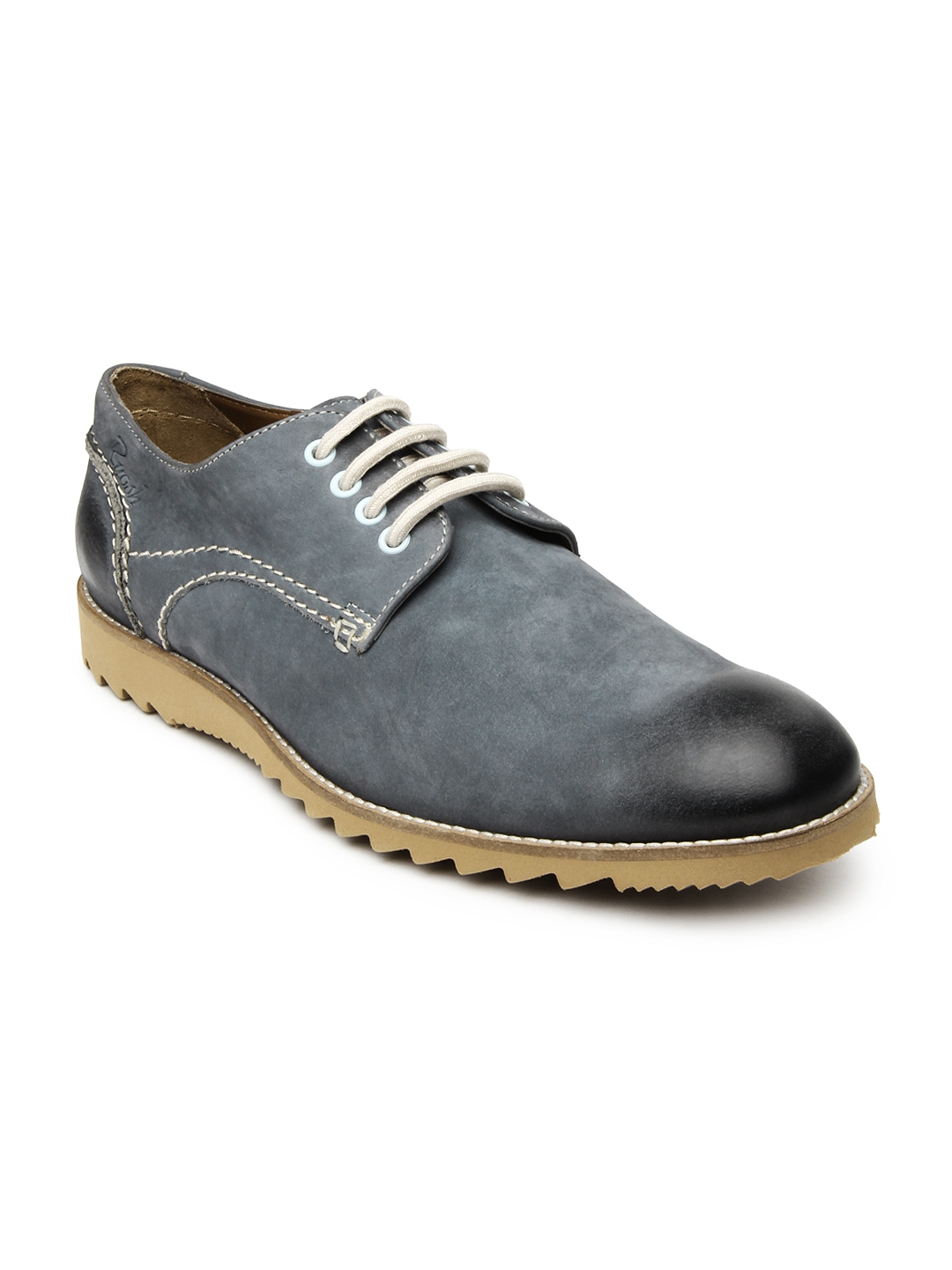Buy Ruosh Casual Men Blue Leather Boots - Boots for Men 274846 | Myntra