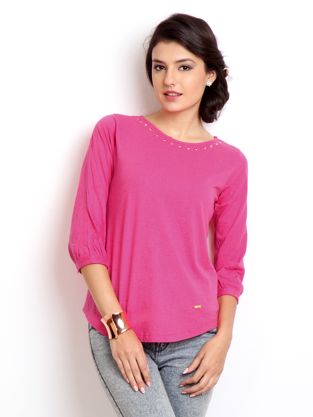 Buy Sepia Women Pink Top Tops for Women 178220 Myntra