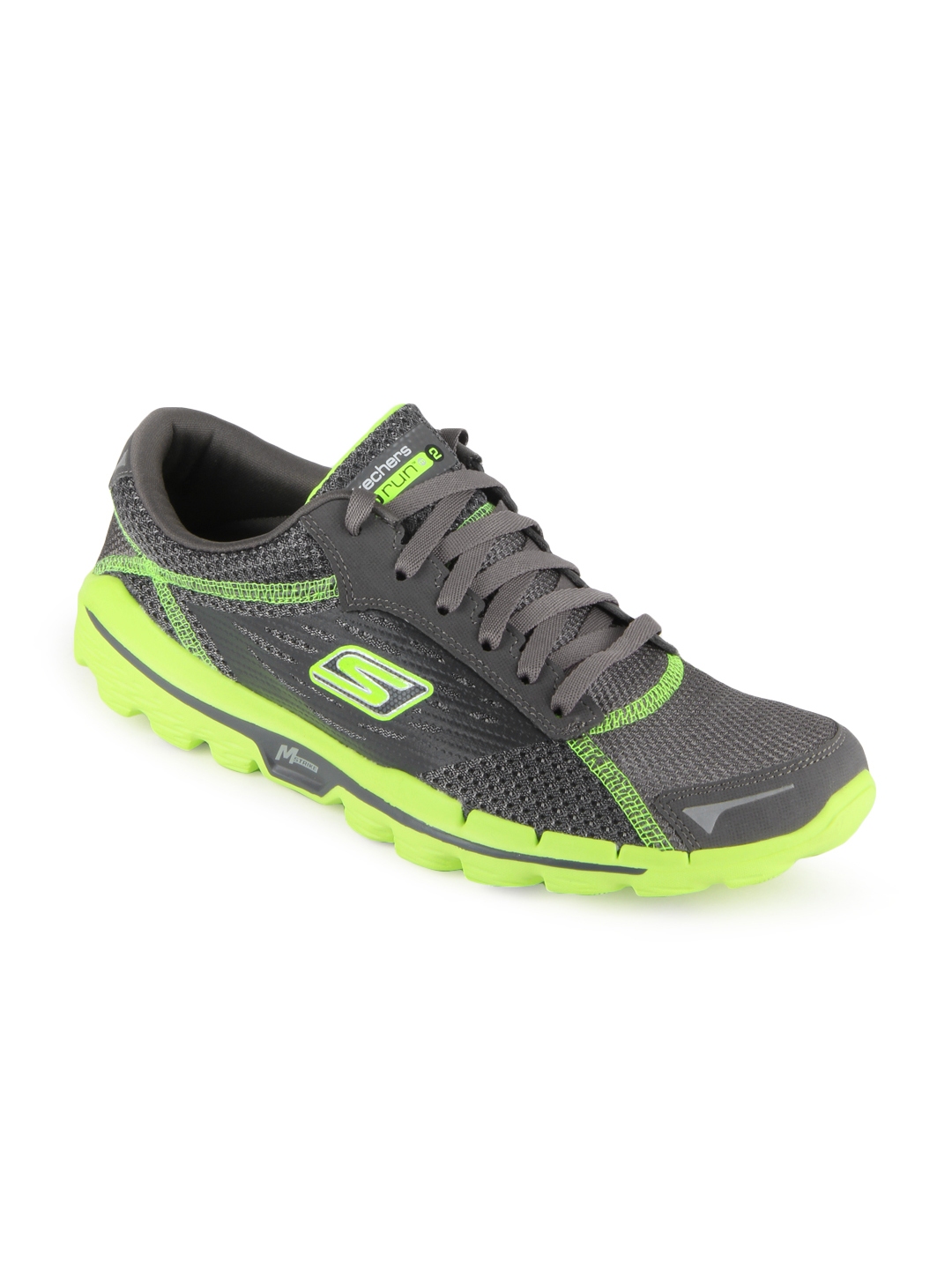 Buy Skechers Men Grey GoRun 2 Sports Shoes - Sports Shoes for Men ...