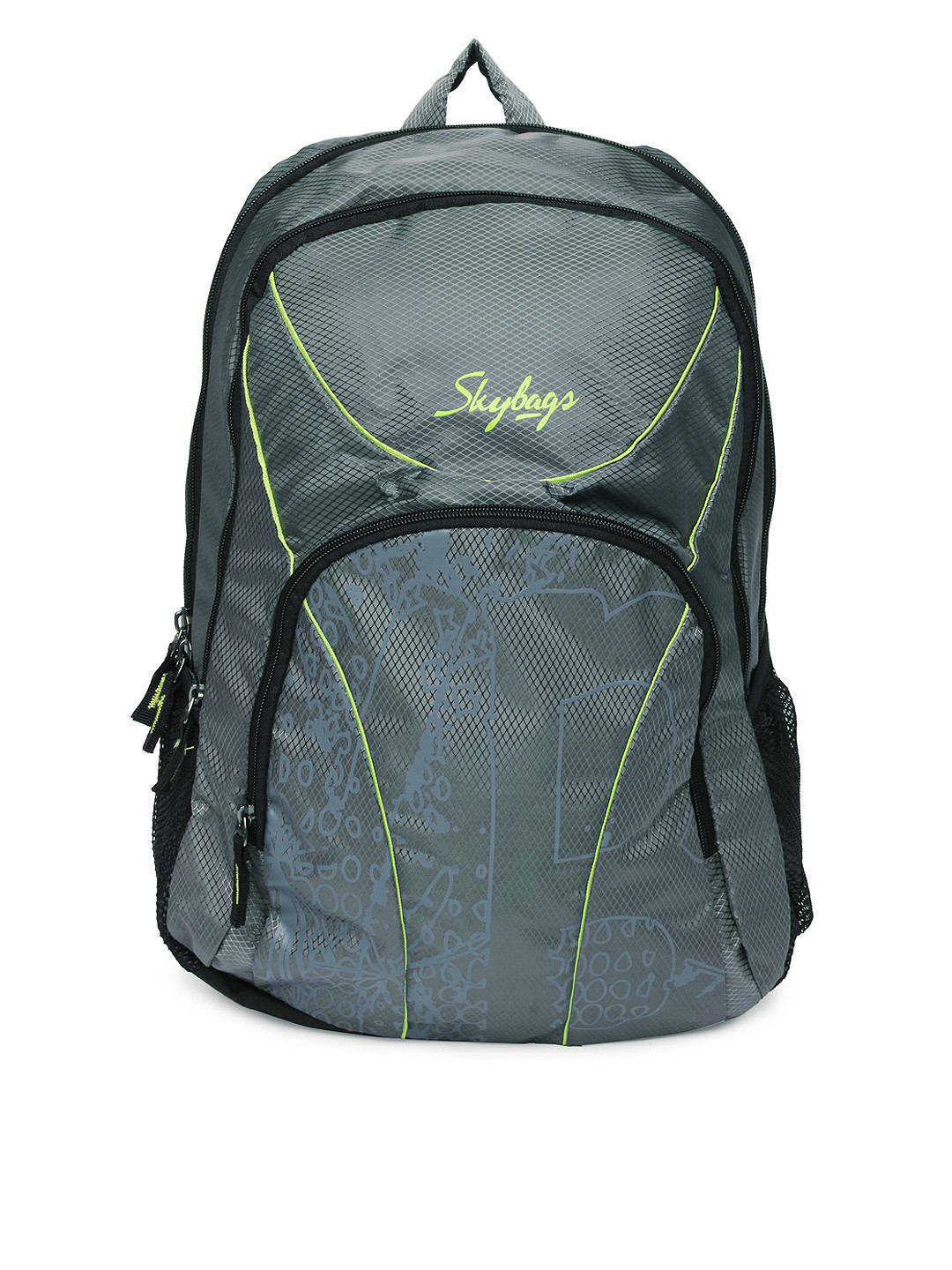 Buy Skybags Unisex Grey Backpack With Raincover Backpacks for Unisex 256141 Myntra