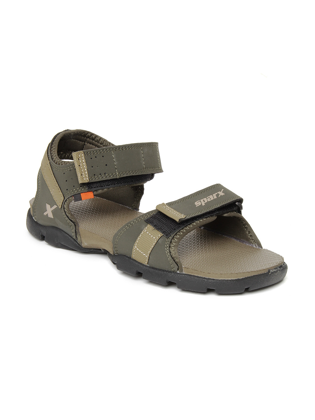 sparx men olive sandals