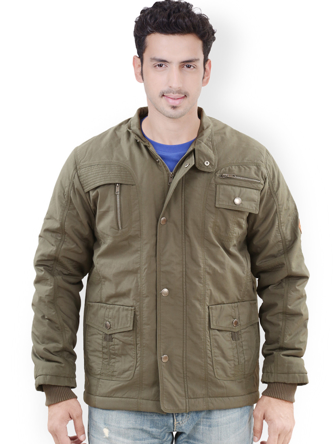 Buy Sportking Men Olive Green Jacket Jackets for Men 592655 Myntra