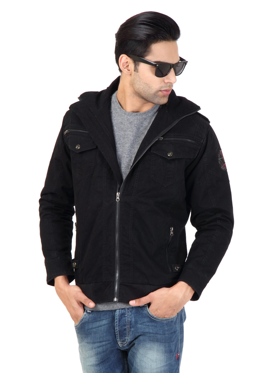 Buy Status Quo Men Black Jacket Jackets for Men 86788 Myntra