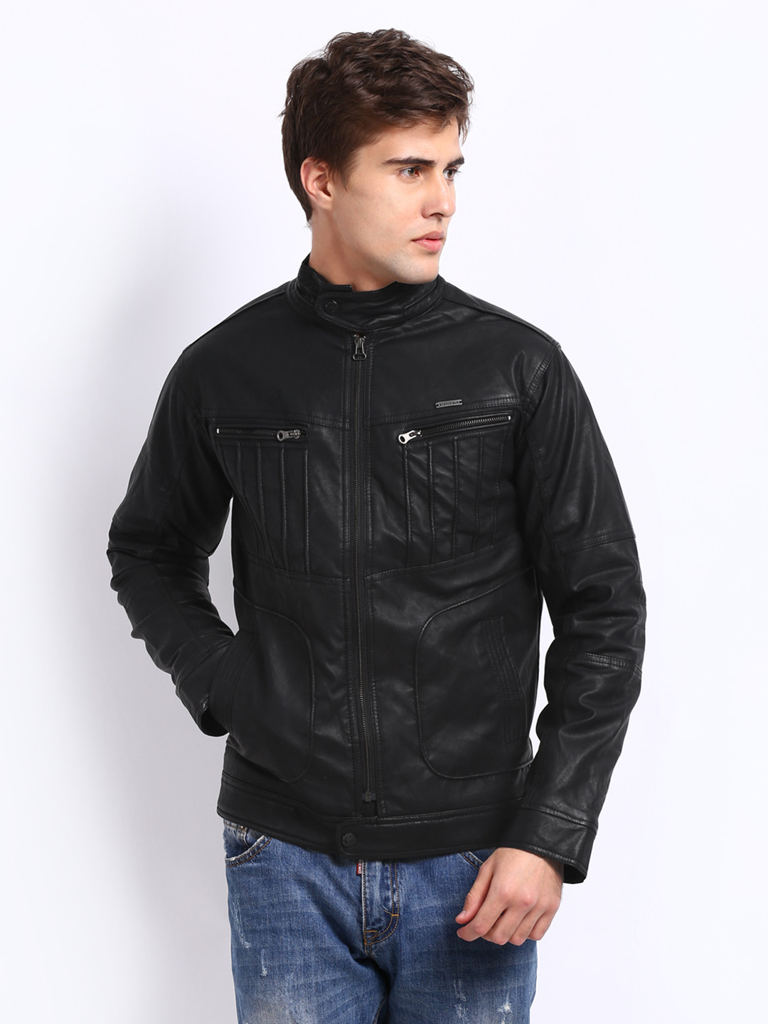 Buy Status Quo Men Black Jacket Jackets for Men 187495 Myntra