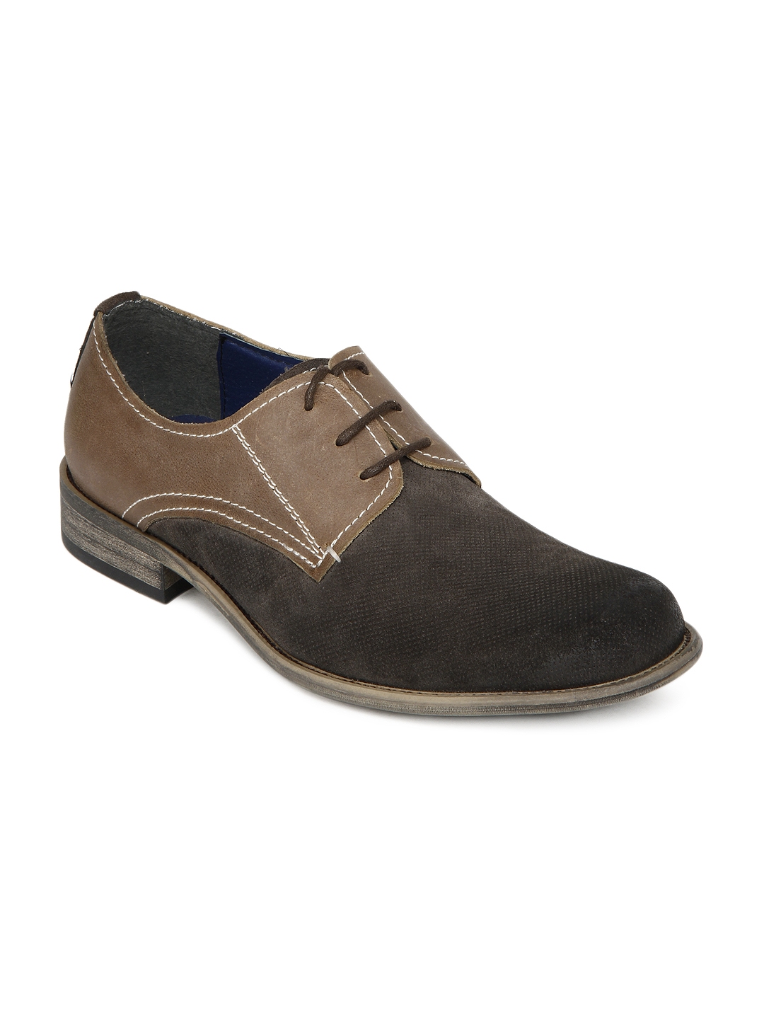 myntra leather shoes for mens